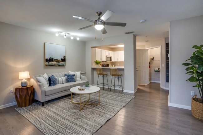 living room at The Monroe located in Tallahassee, FL